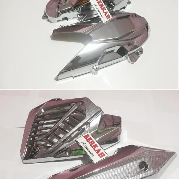 cover cvt vario 125 new vario 150 new keyles full set chroome