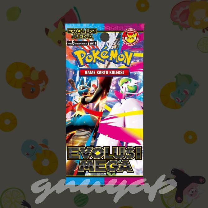Rembosyah - Evolusi Mega Ma1 Mega Brave Mega Symphonia M1S M1L Booster Pack Pokemon Tcg Indonesia Ca