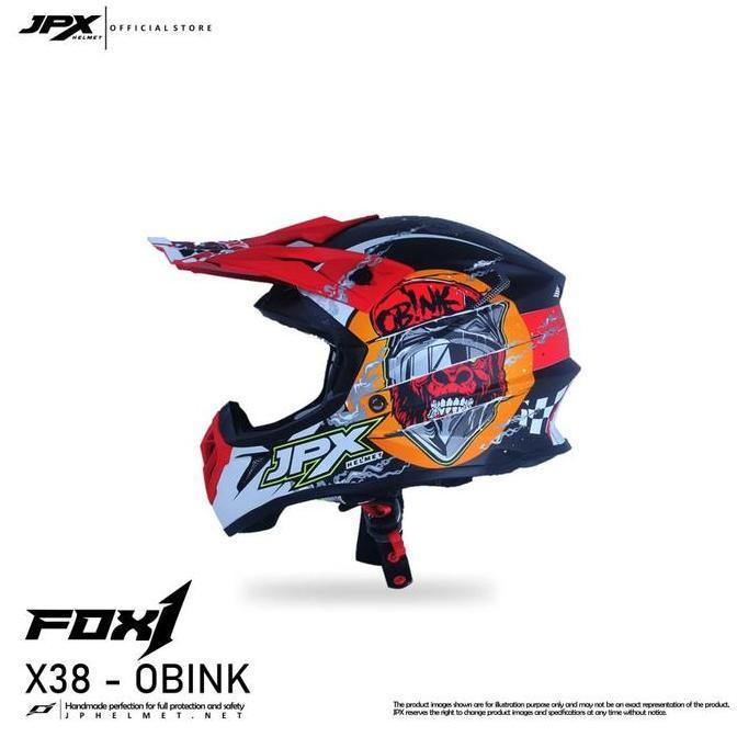 Helm JPX Fox1 Cross Full F - X38 Obink
