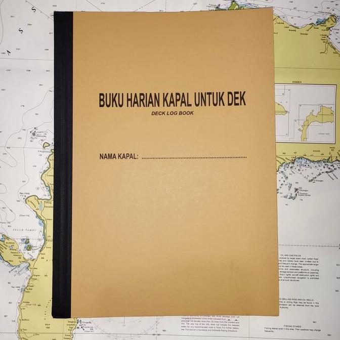 Nanabee312  - Buku Harian Kapal Untuk Dek / Deck Log Book / Buku Jurnal Deck