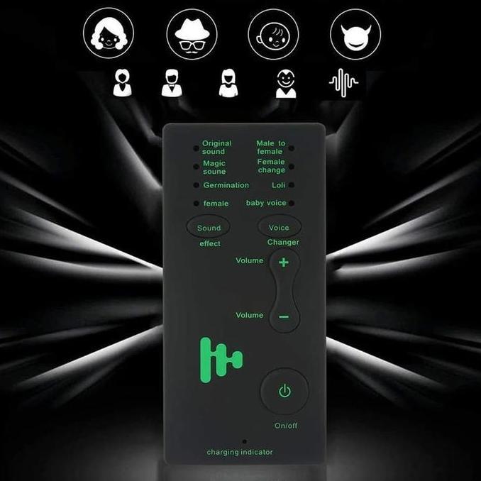 Headset perubah suara voice changer baru