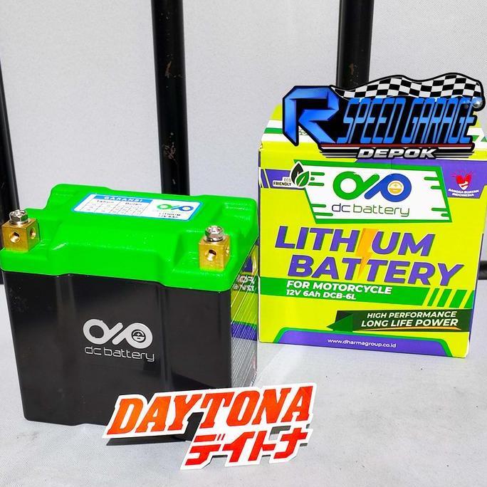 AKI LITHIUM DC BATTERY 12V 6Ah 3.5Ah DCB-6L 5L DAYTONA