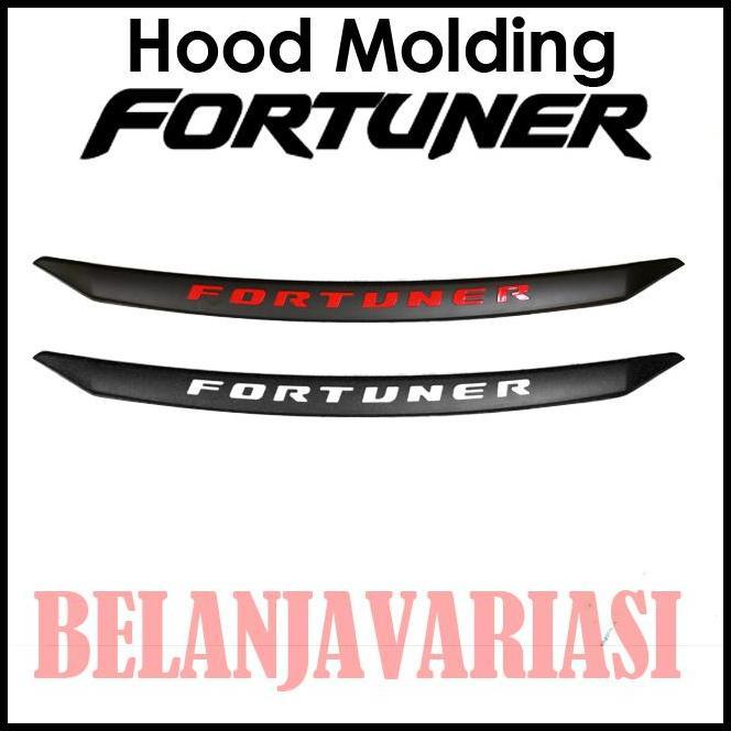 TERLARIS LIS KAP MESIN FORTUNER 2016- HITAM