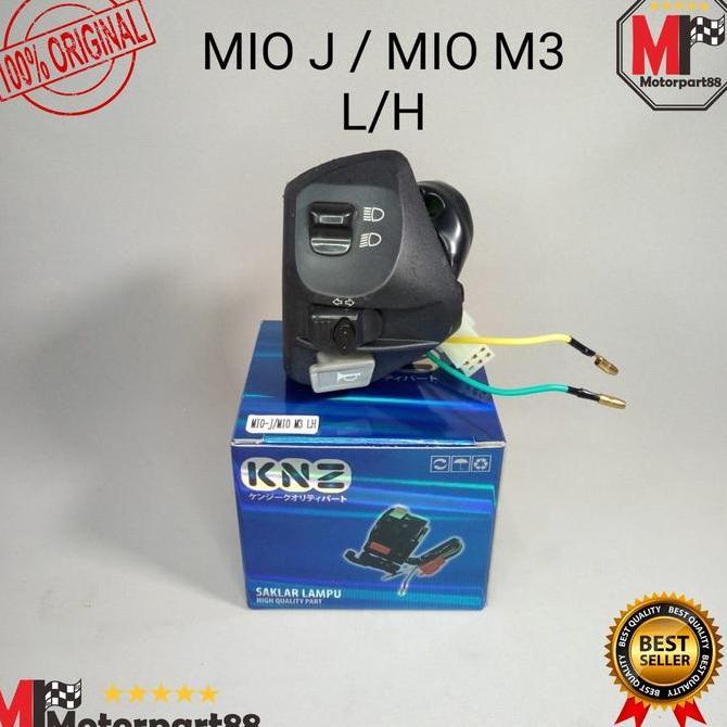 ORIGINAL SAKLAR LAMPU SEN HANDLE SWITCH KIRI LH MIO J MIO M3 MIO SOUL GT