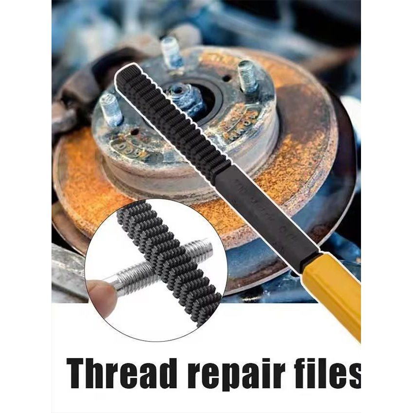 kikir drat/pengasah drat (external thread restorer file)
