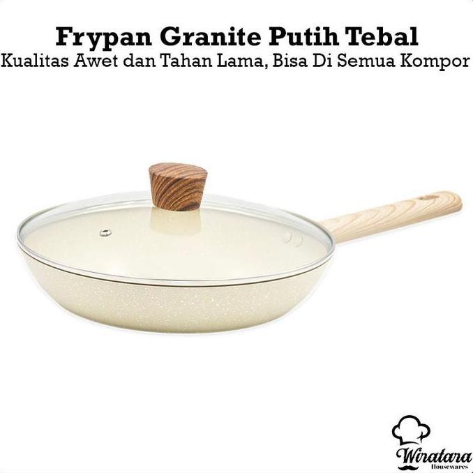 TERMURAH - Calypso Penggorengan bisa untuk Kompor Induksi Listrik Fry Pan Granite