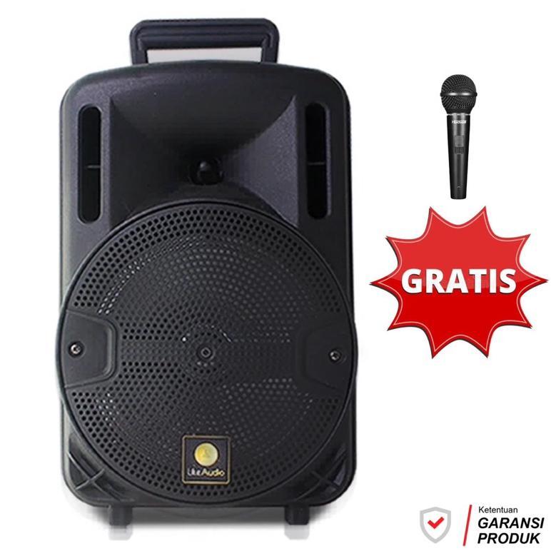 HOT PRODUCT SPEAKER BLUETOOTH PORTABLE 6.8INCH KIMISO KMS 3381 PLUS MIC - SPEAKER KAROKE KIMISO -SOU
