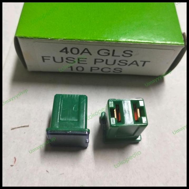 GRATIS ONGKIR 10PCS FUSE PUSAT FUSAT SEKRING SKRING KOTAK 40A AMPER GLS 