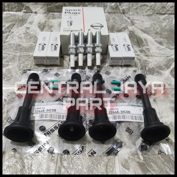 HOT DEAL SELONGSONG COIL+BUSI IRIDIUM GRAND LIVINA 1.5 CC SET 8PC ORIGINAL 
