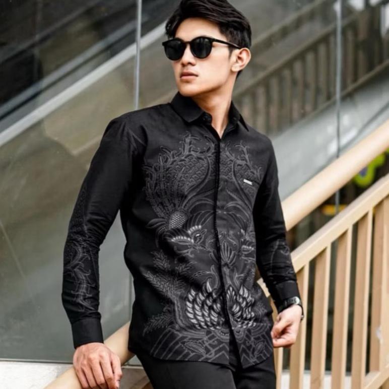 ORIGINAL BATIK PRIA CAKRAWALA LENGAN PANJANG CASUAL - KEMEJA BATIK PRIA DEWASA LENGAN PANJANG