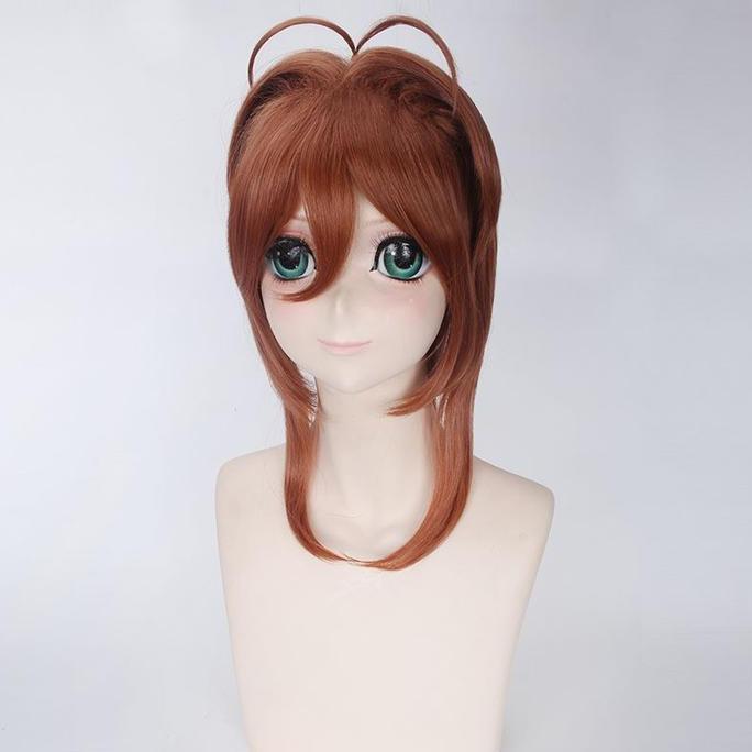 LOL-104 wig daily lolita rambut palsu cosplay cardcaptor sakura