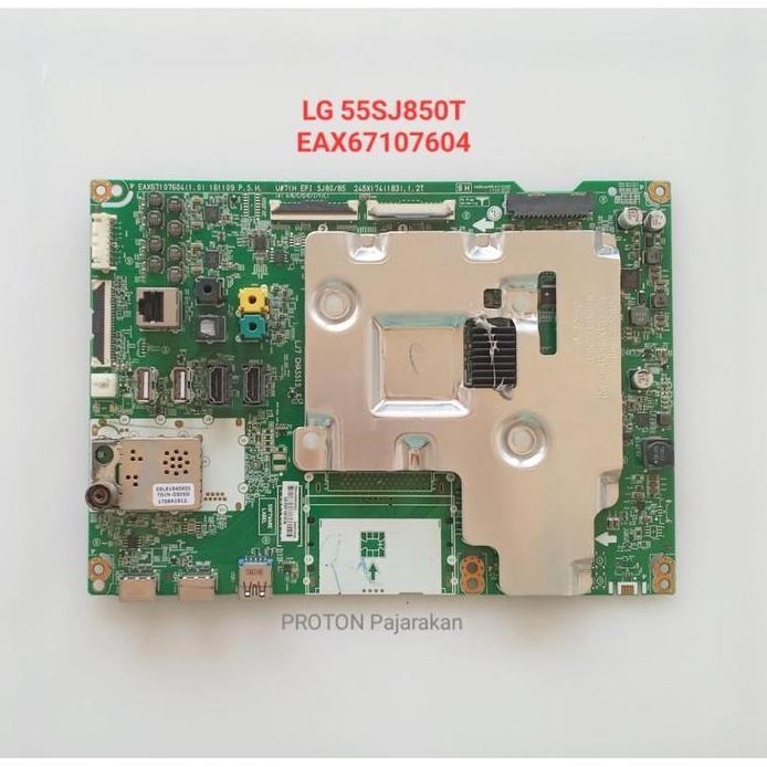 Mainboard Smart LED TV LG 55SJ850T 55SJ850T-TA EAX67107604 LJ7 Chasis Mesin Matherboard 49SJ8000 55S