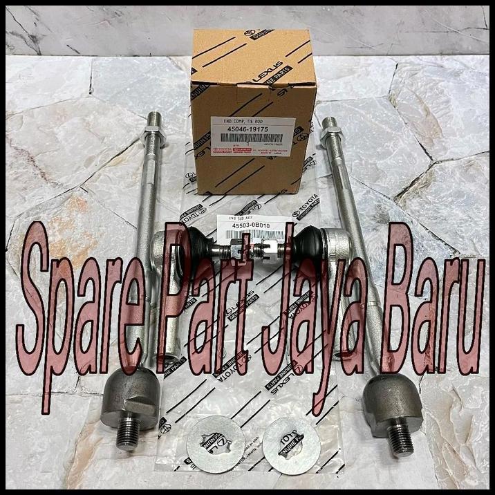 GRATIS ONGKIR PAKETAN TIE ROD END DAN LONG TIE ROD RACK END BOOT STIR DEPAN TOYOTA KIJANG SUPER 5K K