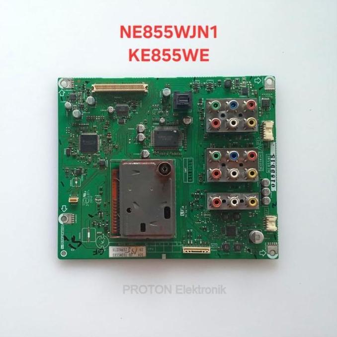 Mainboard LCD TV Sharp Aquos LC-37A65M LC 37A65 37A65M LC37A65M Mesin Tuner board NE855WJN1 PCB KE85
