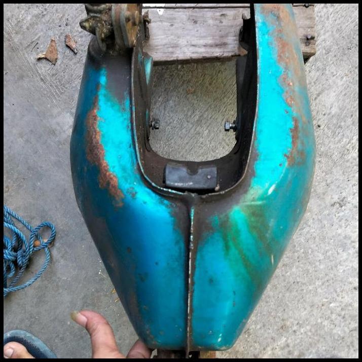 TERBARU TANGKI BENSIN YAMAHA V 70 V75 BIRU ORIGINAL 