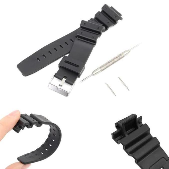 Tali Jam Casio Gshock DW5600 GLX5600 Rubber Strap Jam Tangan DW 5600