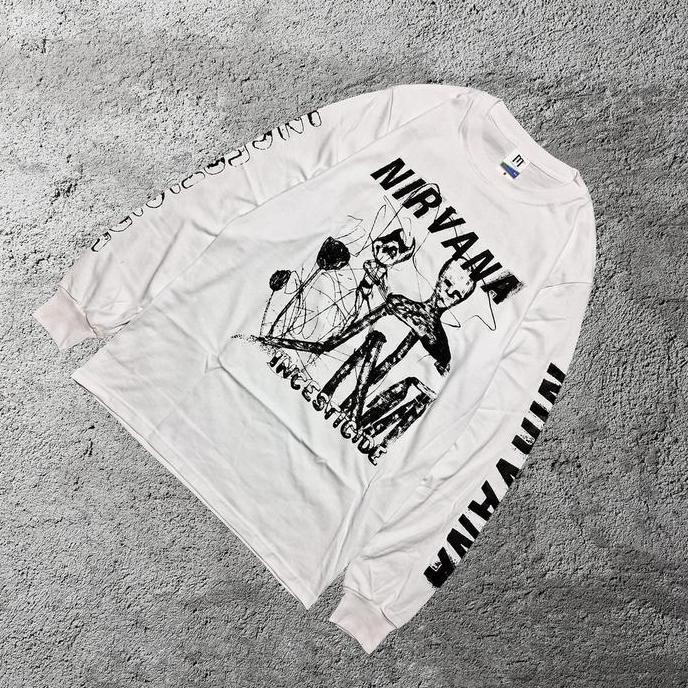 LONGSLEEVE NIRVANA - INCESTICIDE | KAOS LENGAN PANJANG