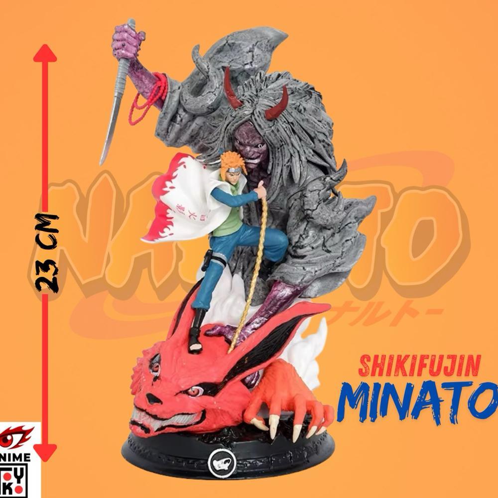 Action Figure Naruto Versi Minato Shikifujin Kurama