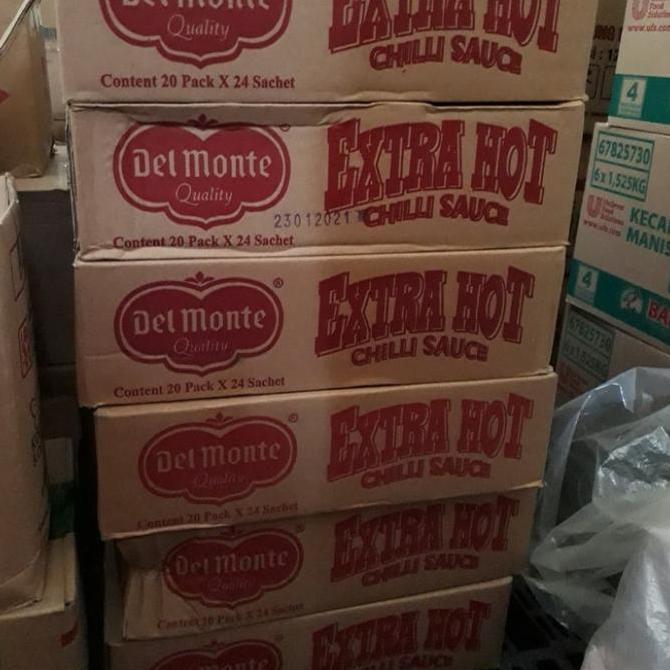 Bumbulengkap- Delmonte Saos Sambal Sachet 1 Dus Isi 0 Pack