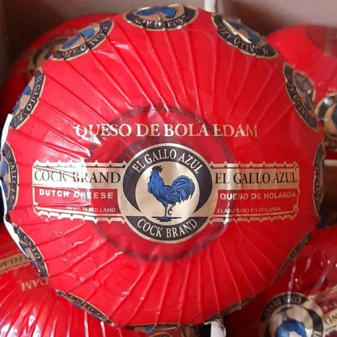 Cod,Sajabisa- Keju Edam Ayam Emas 1 Bola Utuh