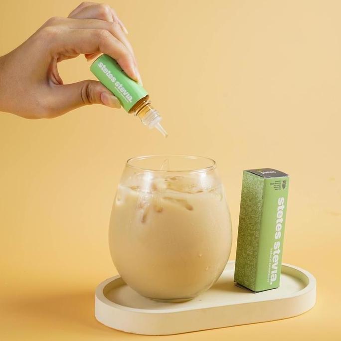 Newstockkita- Stetes Stevia 15Ml + Sillicon Case Organik Gula Food