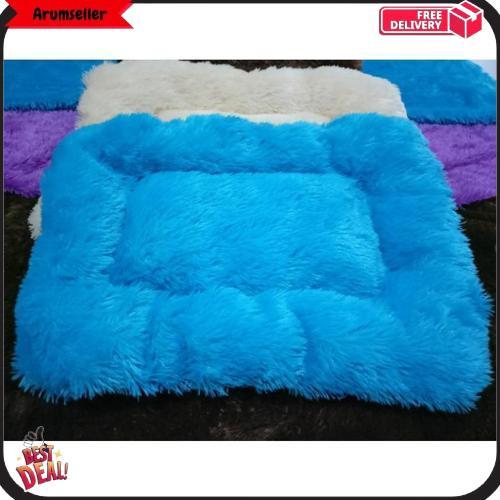 Kasur Kucing - Tempat Tidur Kucing - Kasur Bulu Korea Hemat Banget