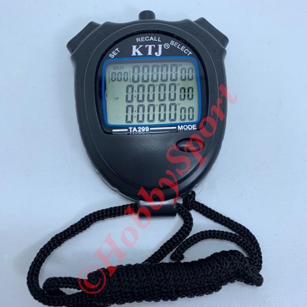 Stopwatch Digital 100 Lap Memories Finish / Alat Pengukur Waktu KTJ