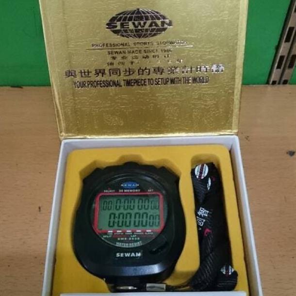 Stopwatch Digital sewan 30 memory original