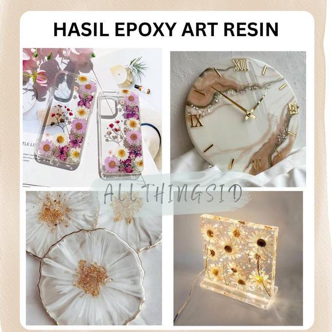 Cod,Bisa- Epoxy Art Resin 1. Kg - Epoxy Resin Bening - Kerajinan Tangan