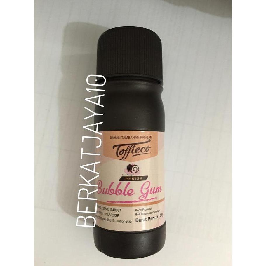 Perkakaskue- Toffieco Bubble Gum Flavour Essence Perisa Permen Karet 5Gr