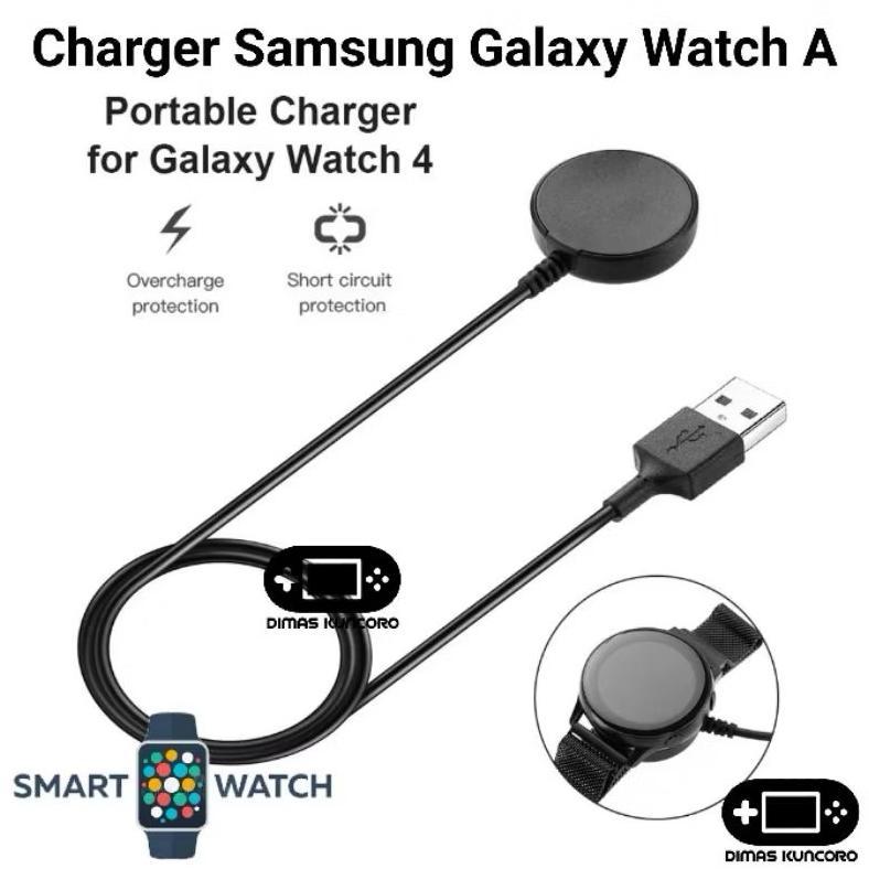 WATCH JAM CHARGER GALAXY ORIGINAL SAMSUNG WATCH 4 5 6 7 CLASIC FE ORIGINAL 100% DISKON