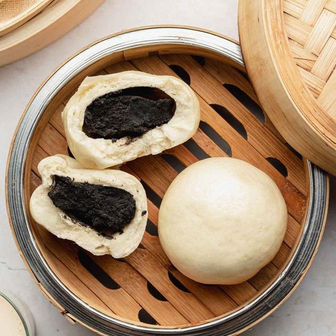 Filling Tausa Wijen Hitam Black Sesame Paste Isian Mooncake Roti 1 Kg Terlaris