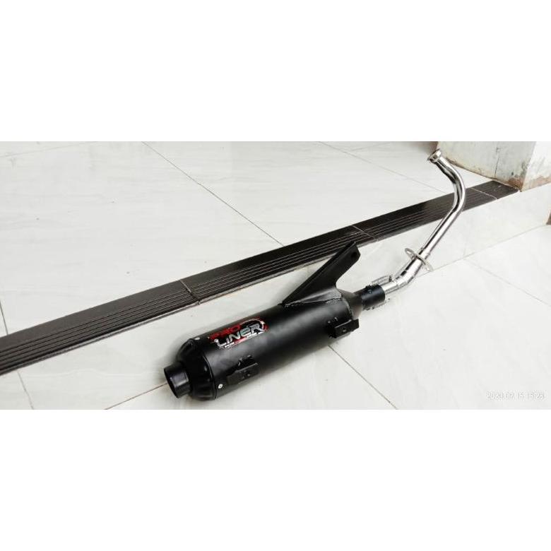 Tahan Lama  Knalpot Standar Pro Liner Bass Mio Sporty /J/M3/Z/S/Soul Gt 115 / Gt 125 / Fino / X Ride