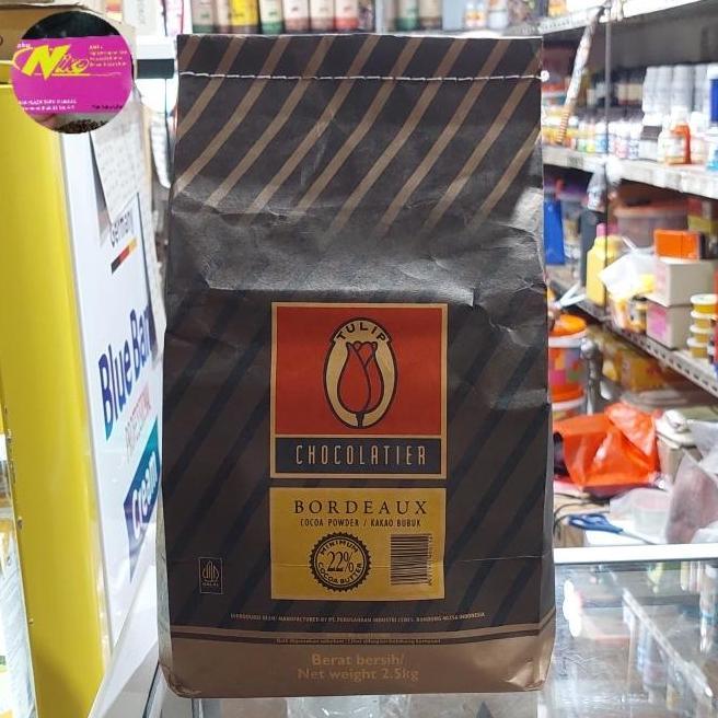 Perkakaskue- Tulip Bordeaux 1 Kg Coklat Bubuk Khusus Grab & Gojek