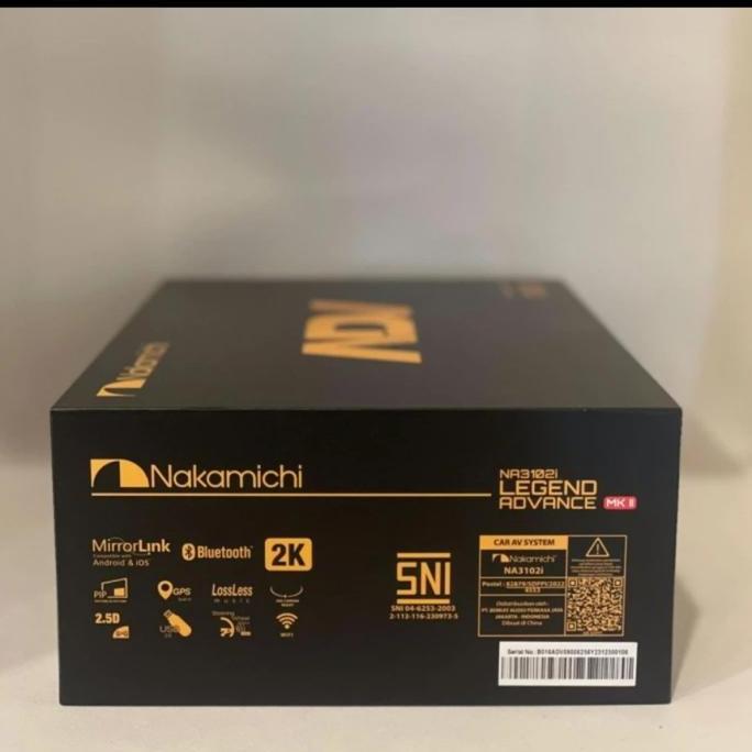 Head Unit Android Nakamichi ADV Ram 6/256 Terbaru