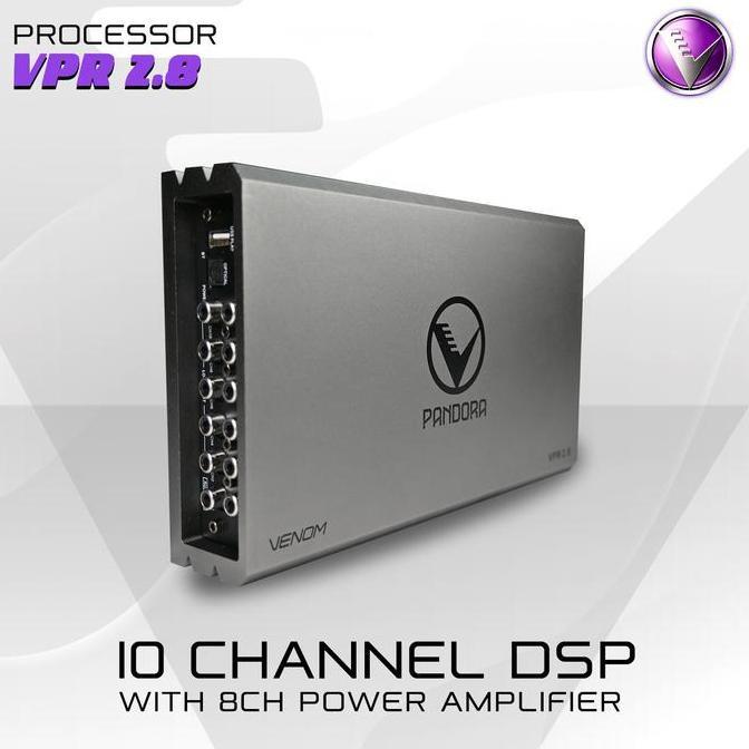 VENOM Processor VPR 2.8 Dital Sound Processor (DSP) Car Audio Mobil