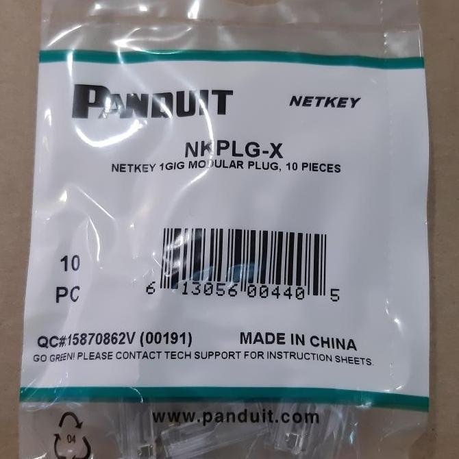 TERLARIS RJ 45 CONNECTOR PANDUIT CAT 6