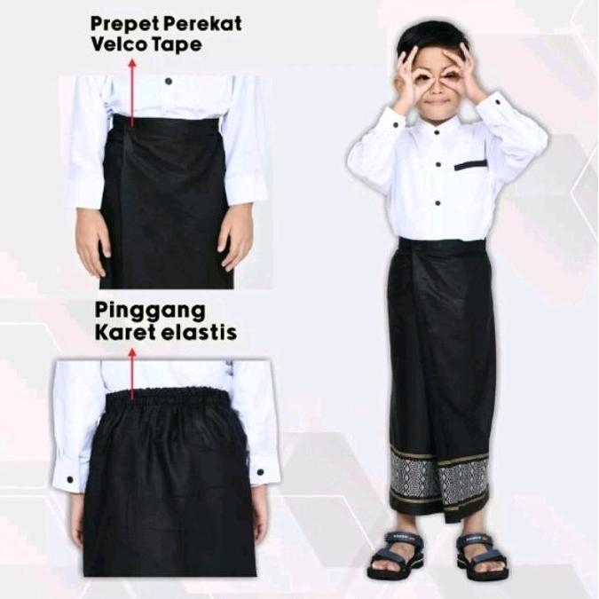 Okeajalah- Sarung Instan Anak Laki Laki / Sarung Anak Laki Laki Instan 1-9 Tahun / Sarung Khitan Ana