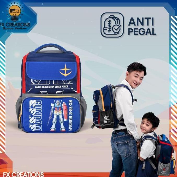 Ransel Sekolah Anak Anti Pegalrx-78-2 Gundam School Backpack Fx Creations Sna242015Ags-98