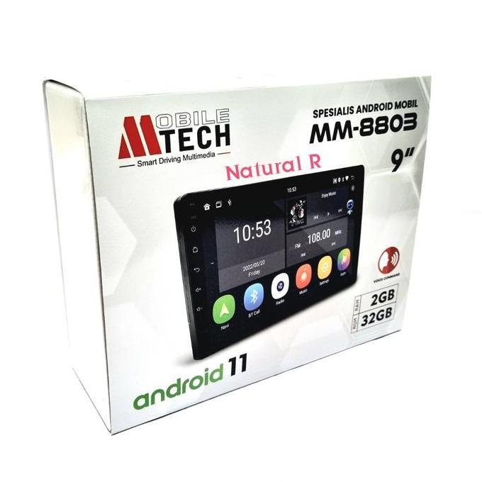 HEADUNIT ANDROID MTECH MM-8803 9/10 INCH RAM 2GB + 32GB