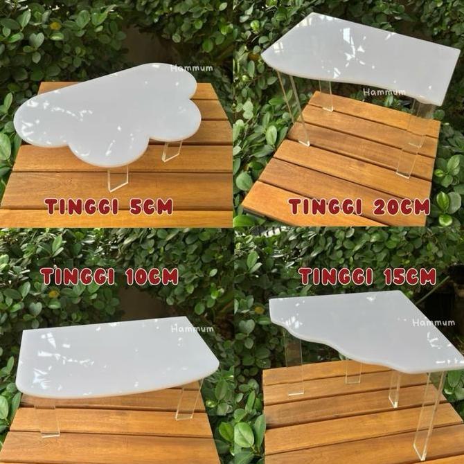 Platform Akrilik Hamster | Platform Hamster | Acrylic Hamster Table | Meja Hamster