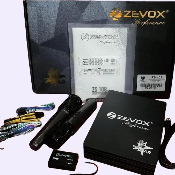 Prosesor Zevox ZS 1 Reference DSP Built In Amplifier & Karaoke Mobil Car Audio Garansi Resmi