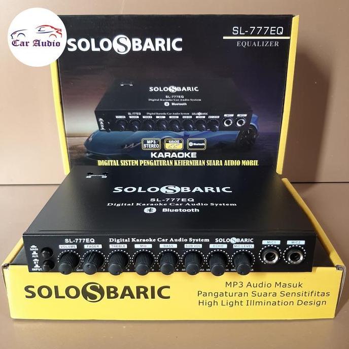 Parametrik Audio Equalizer Amplifier
