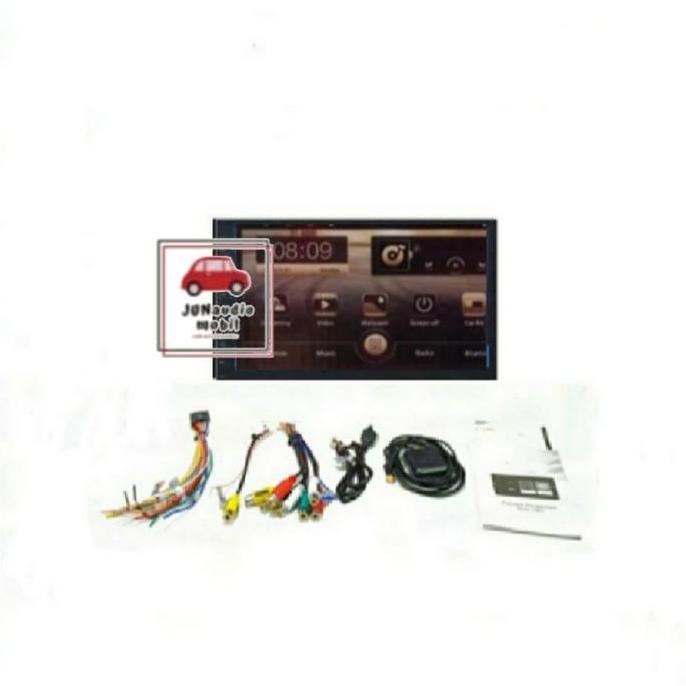 Head Unit Android Skeleton 7 Inch OEM Yaris Bakpao 2005 Up + Kamera