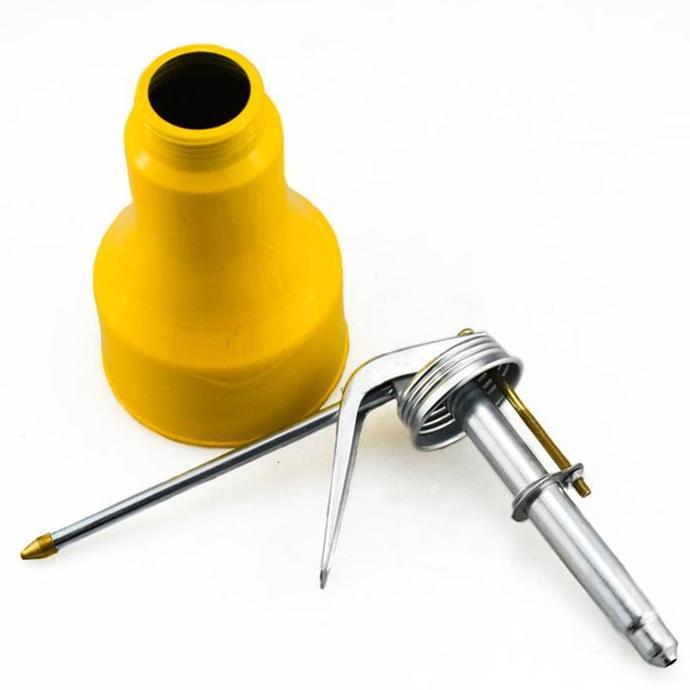 Hgh- Pompa Semprot Oli Botol Metal Plastik 50Ml / 350Ml Oil Spray Can Car Motorcycle Sepeda Short Lo