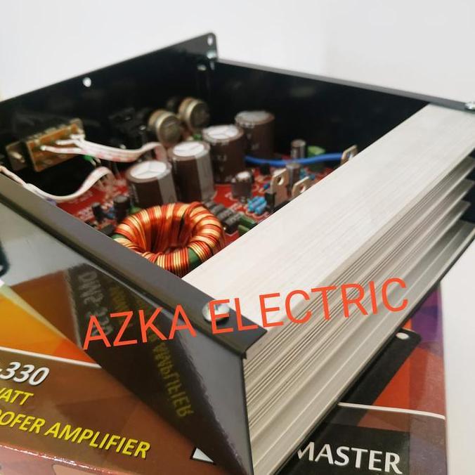 Kit Power Amplifier Subwoofer Monoblok Mobil DMS 330
