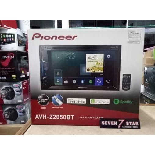 Pioneer avhz 2050 bt - double din pioneer avhz2050 - tape pioneer 2050