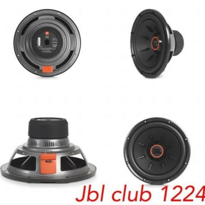 SUBWOOFER JCLUB 1224 DOUBLE COIL DOUBLE MAGNET