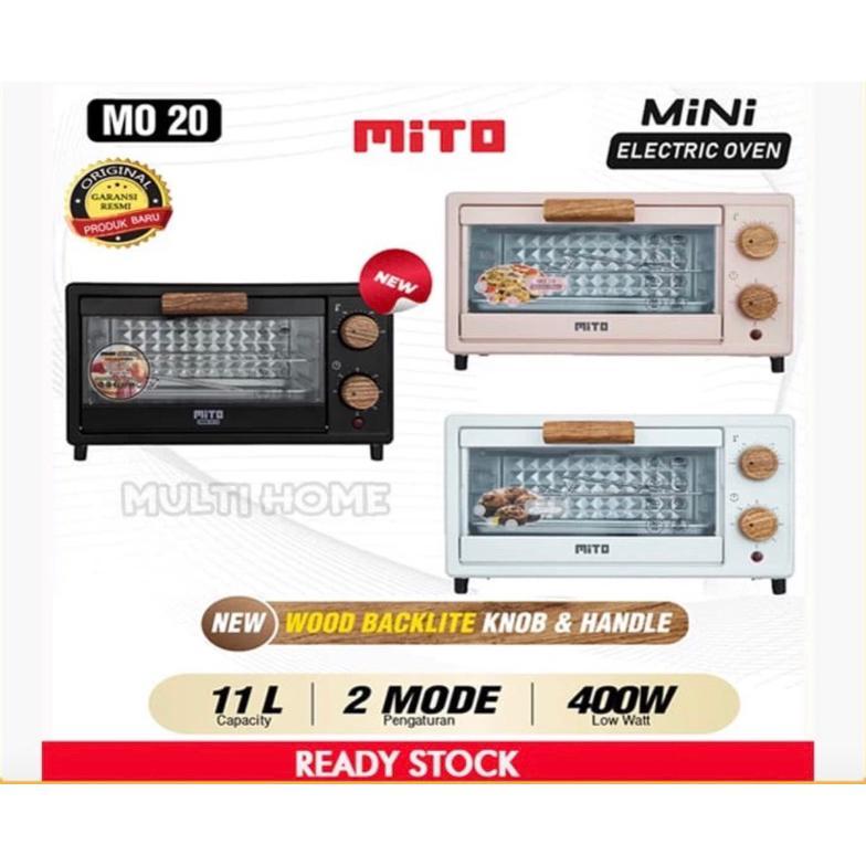 Mito Electric Oven MO 20 Oven Listrik Mini MO20 / MO20 Kapasitas 11 Lt / Oven Mito MO 20 / Oven Mito