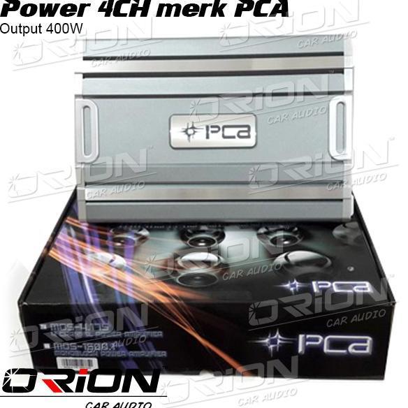 Power 4 Channel Amplifier PCA MOS-4.175 Power Mobil PCA